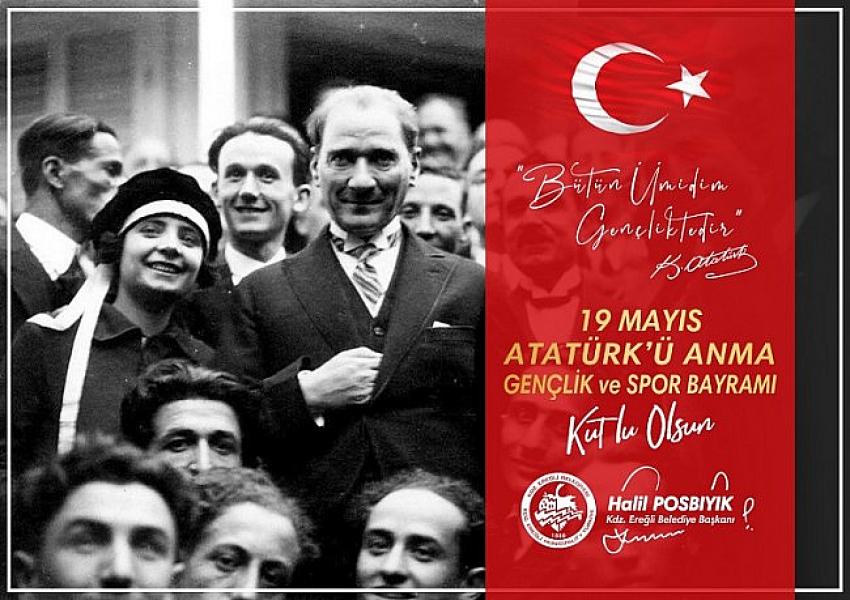 Posbıyık, 19 Mayıs Atatürk’ü Anma, Gençlik Ve Spor Bayramı’nı Kutladı