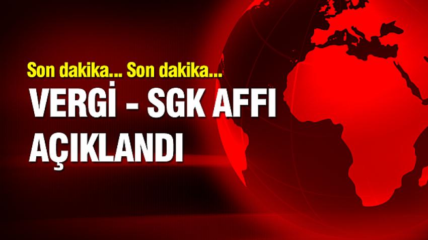 Vergi SSK Trafik YÖK Kredi Köprü geçiş borçları yapılandırılıyor.