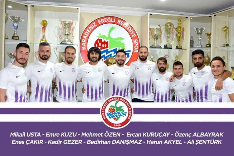 Kdz.Ereğli Spor'a 10 yeni transfer...