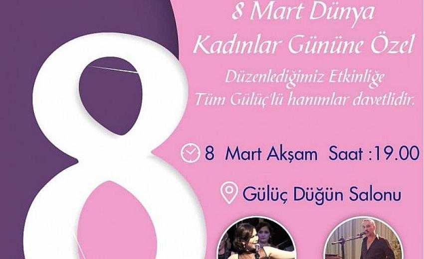 Gülüç Belediyesi'nden 8 Mart'a özel  konser..