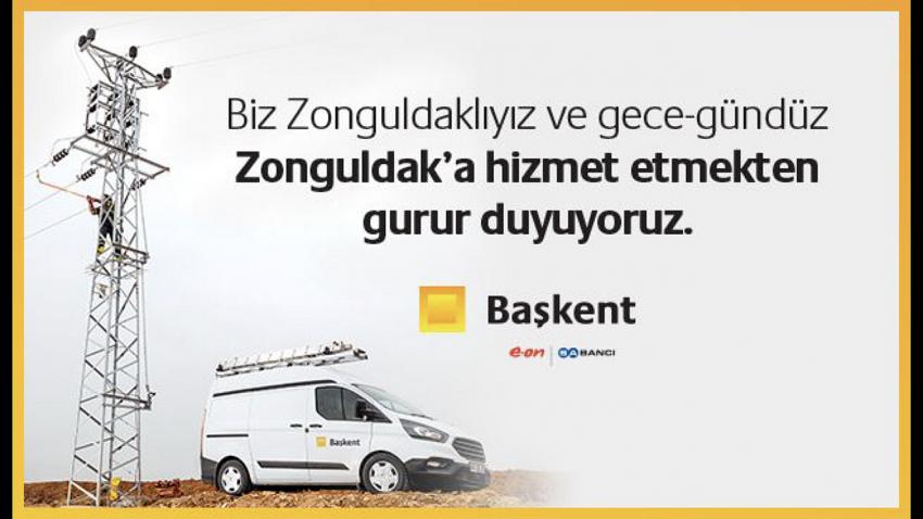 Başkent Elektrik zorlu hava şartlarında çalışmaya devam ediyor.