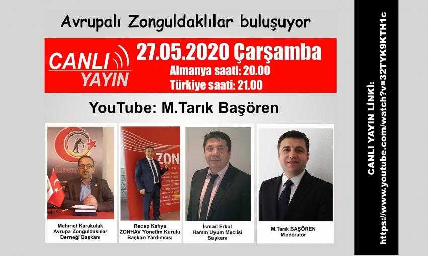 Bu akşam Almanya-Zonguldak köprüsü canlı yayında...