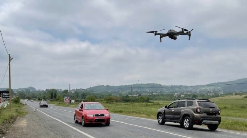 Telefon kullanımına Drone'lu önlem..