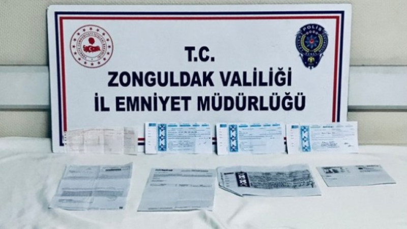 Zonguldak İl Emniyetinden Tefecilere paravan operasyonu..