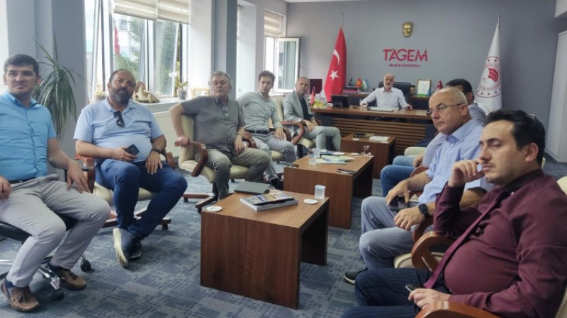 TSO heyeti deniz dolgusu modeli projelerini incelemek için Doğu Karadeniz’de..