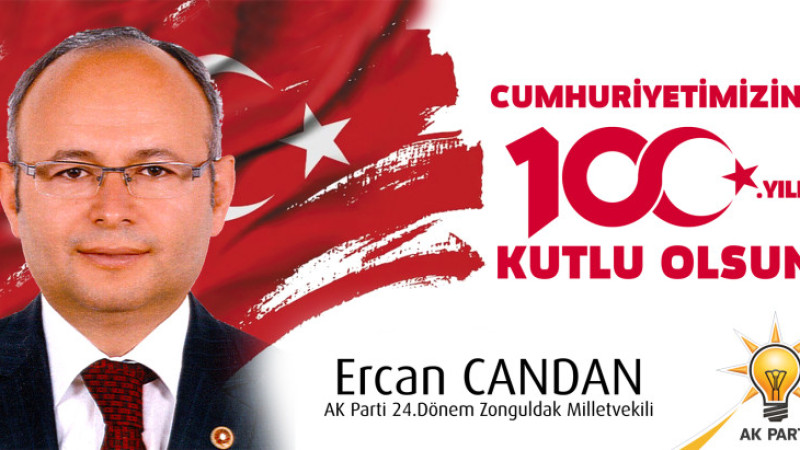 Ercan Candan'dan 100.yıl kutlaması..