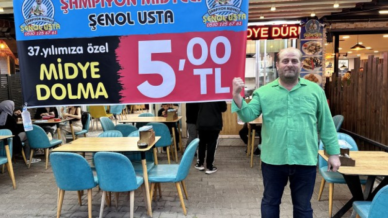 Midyeci Şenol yine yaptı yapacağını..