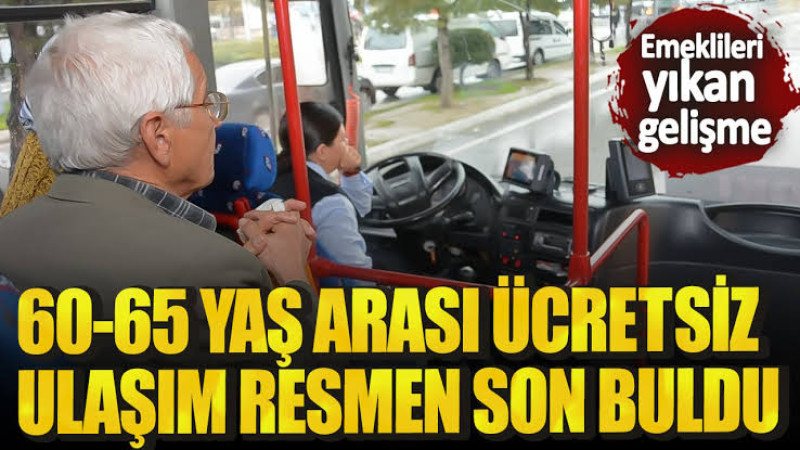 Özel Çilek Halk Otobüslerinden ‘Emekliler Yılında’ emekliye neşter