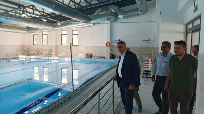 Yarı olimpik yüzme havuzu 9 Temmuz’da açılıyor