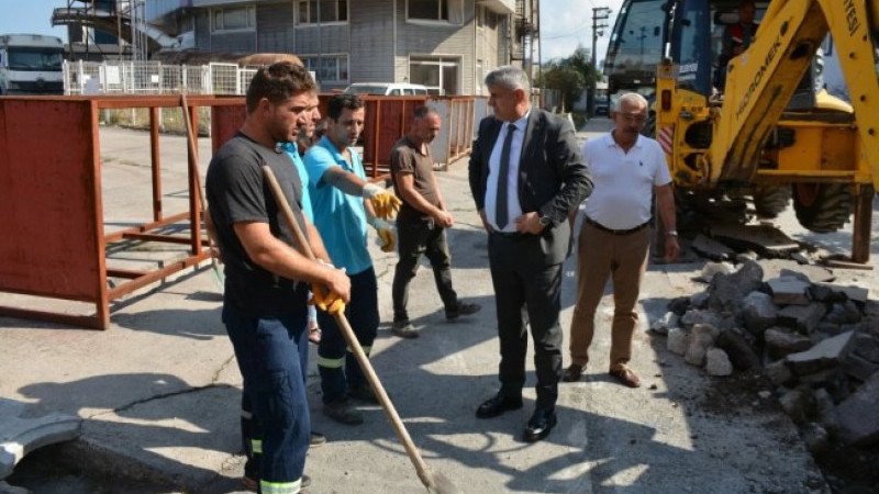 Gülüç Örencik mahallesinin altyapısı yenileniyor