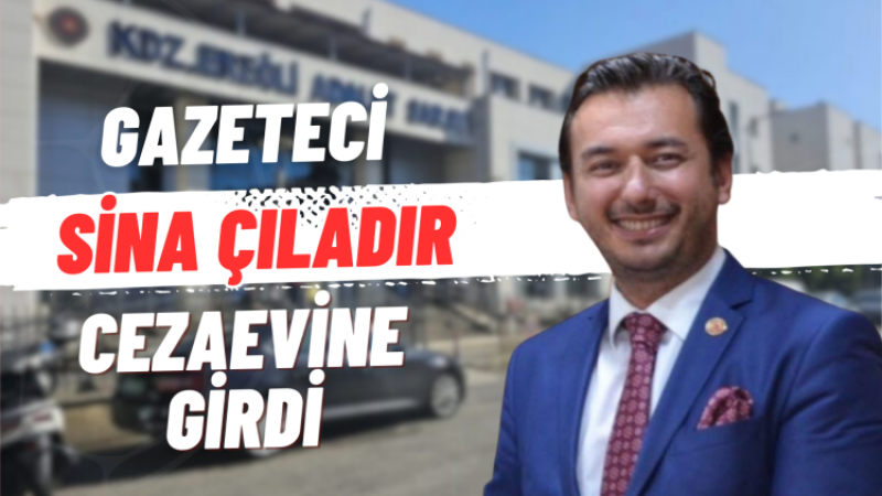 Bir gazeteci daha cezaevine girdi.
