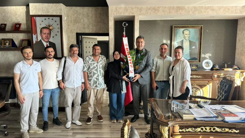 BATİYAC’tan, Kaymakam Fatih Yılmaz’a Ziyaret!..