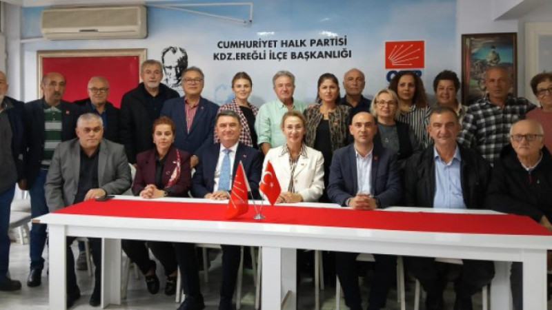 Kdz. Ereğli CHP’ye, seçim öncesi kritik ziyaret..