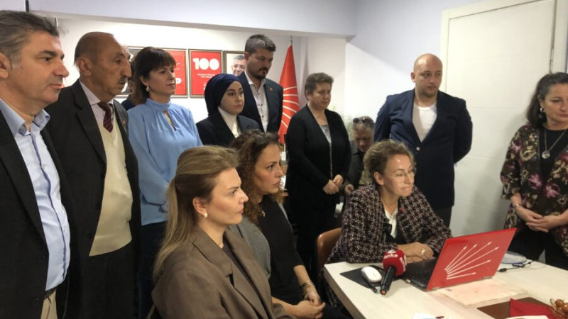 CHP Kdz. Ereğli İlçe Başkanı Zerrin Yılmaz Erdoğan basınla bir araya geldi.