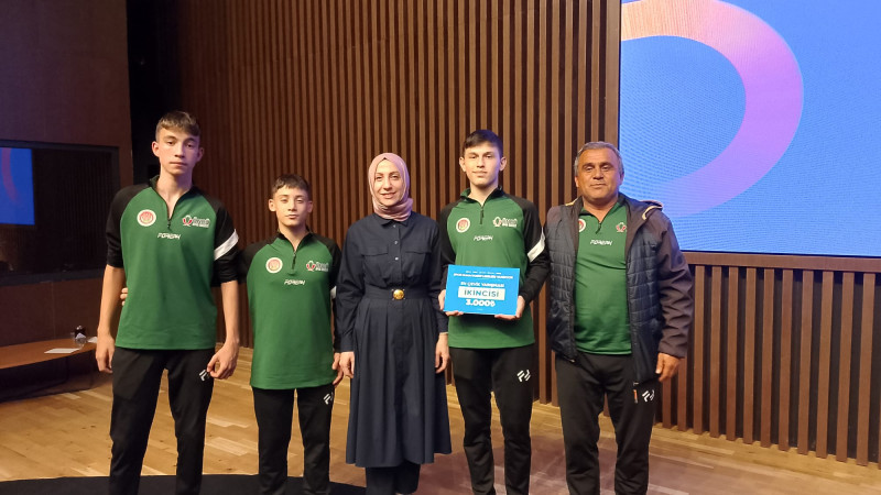 KDZ. EREĞLİ ANADOLU İMAM HATİP LİSESİ ÖĞRENCİSİ ALTAY, TÜRKİYE 2. Sİ OLDU