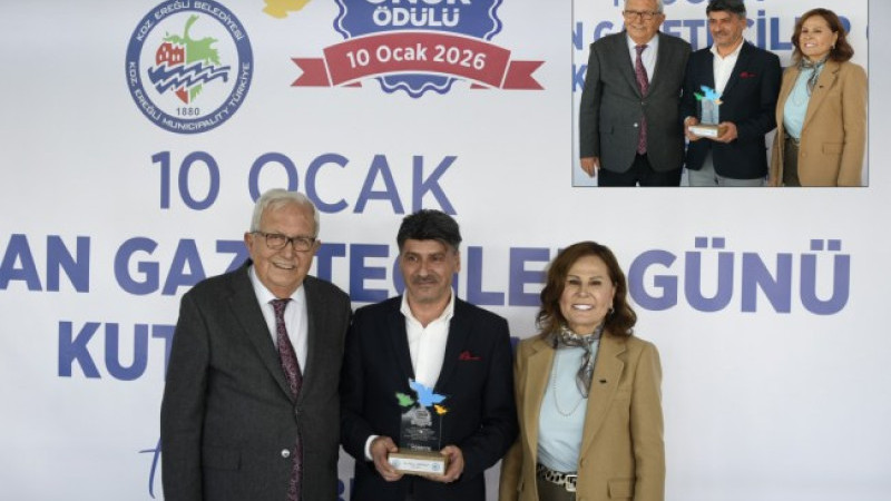 Başkan Posbıyık, 25 yıllık gazetecilere ödül verdi, vefat edenleri rahmetle andı