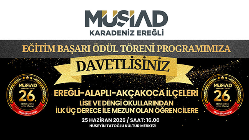 MÜSİAD Öğrencileri ödüllendirmeye devam ediyor.