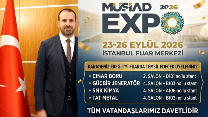MÜSİAD EXPO 2026 KAPILARINI AÇIYOR