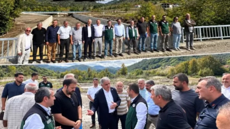 Milletvekili Bozkurt, köylerde devam eden çalışmaları inceledi