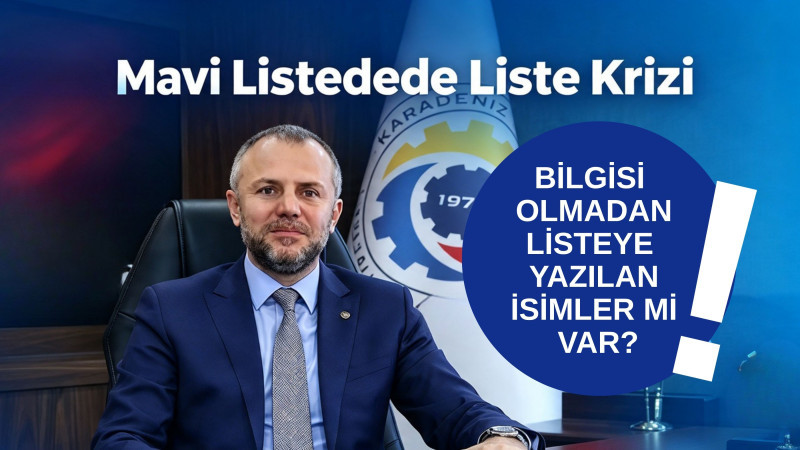 Kdz.Ereğli TSO Seçimlerinde Listeye Bilgisi Dışında Yazılanlar mı Var?