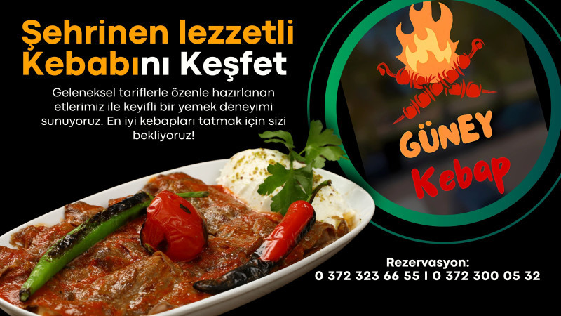Güney Kebap'ta lezzet furyası devam ediyor.
