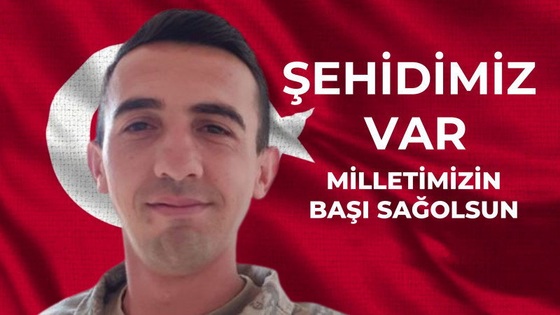 Şehidimiz var Milletimizin Başı Sağ Olsun.