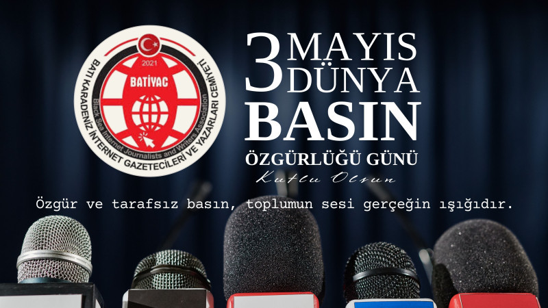 BATİYAC'tan Basın Özgürlüğü Günü mesajı